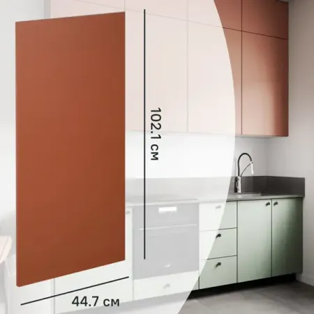 Фасад кухонного шкафа Тара 44.7x102.1 см KONSENSA МДФ цвет терракотовый тара эллис загадка ранчо ковингтон 4