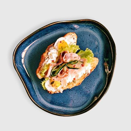 Тарелка Велес Полночь волшебства облака 25,5x23,5 см