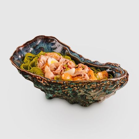 Тарелка глубокая Велес Полночь волшебства Устрица 680 мл