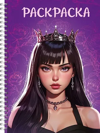 Раскраска-антистресс. Девушки. 