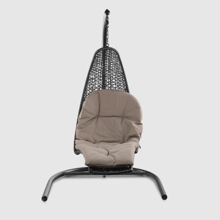 Кресло-гамак подвесное Tengorattan тёмно-коричневое 76х147х124 см