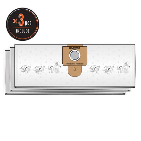 Фильтр-мешки синтетические DAEWOO DAVC 20TBH для пылесосов