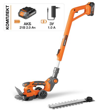 Ножницы-кусторез аккумуляторные DAEWOO DAHT 2521Li FULL SET