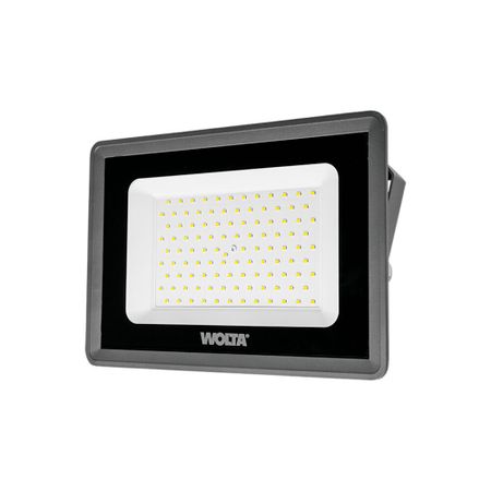 Прожектор светодиодный Wolta WFL 5700K 100 Вт IP65 серый