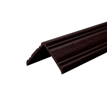 Уголок ПВХ 25х25х2700 мм фигурный 302 венге черный