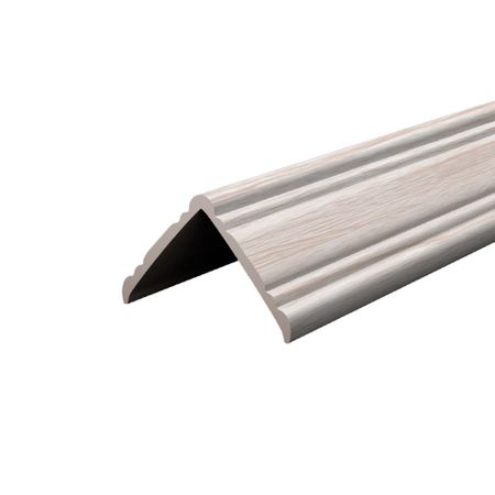 Уголок ПВХ 40х40х2700 мм фигурный 267 клен белый