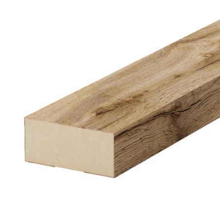 Декоративная рейка МДФ 27х12х2800 мм пекан Stella рейка интерьерная stella бриона белая 2700х40х16мм мдф