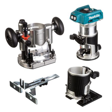 Фрезер аккумуляторный Makita LXT DRT50ZJX2 18 В без АКБ и ЗУ