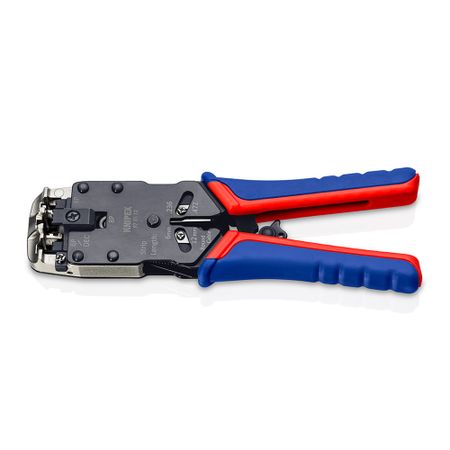 Пресс-клещи Knipex для обжима RJ разъемов 8P8C/6P4C/6P4C/6P2C/4P4C (KN-975112) 5 шт резиновые чехлы для разъемов tyco dj7021 1 5