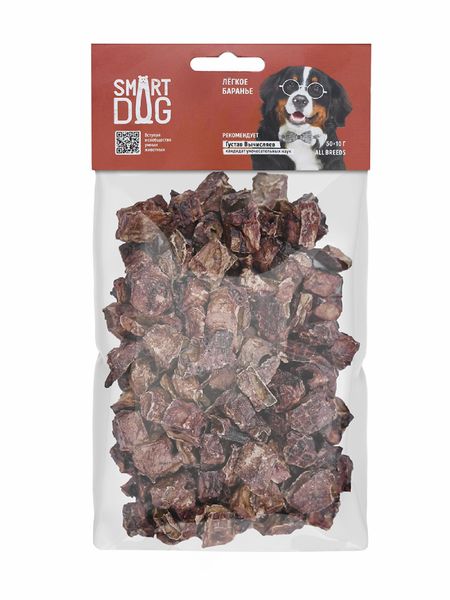 Лакомства Smart Dog лакомства Баранье лёгкое (50 г)