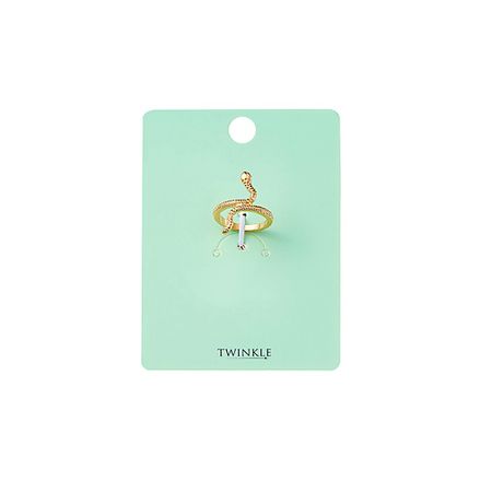 Кольцо TWINKLE Кольцо Golden Snake елочных подвесных игрушек golden art 8 см 10 шт