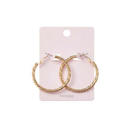 Серьги TWINKLE Серьги Braidd Rings