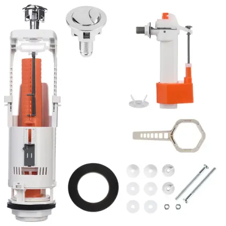 Комплект арматуры для бачка унитаза MONLID боковое подключение 1/2