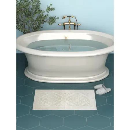 Коврик для ванной Zenfort Vintage 103341 50x80 см цвет белый