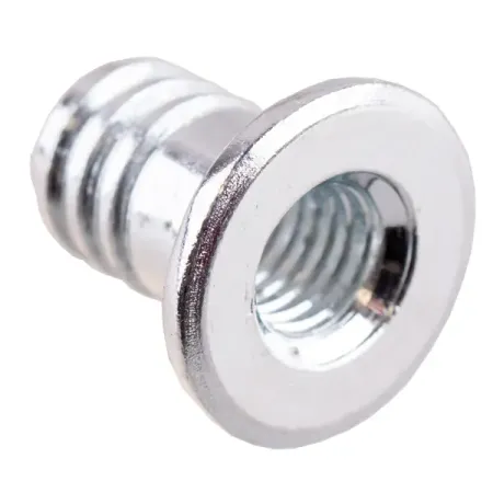 Муфта для подпятника М8 сталь цвет цинк 4 шт.