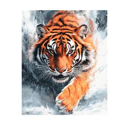 Картина на холсте Мощь и грация 40x50 см картина по номера на холсте тм lori лагуна в тайланде 40х50см