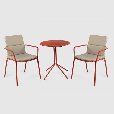 Комплект мебели Linya терракотовый 3 предмета