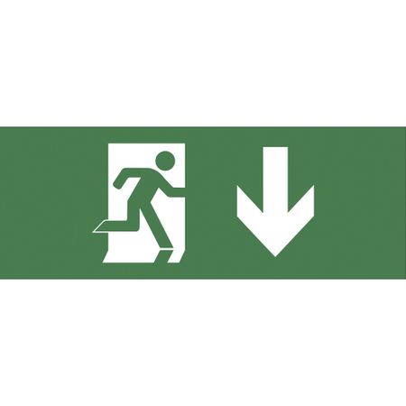 Наклейка эвакуационный знак Эра Стрелка вниз самоклеящаяся зеленая (INFO-SSA-103) эдуард николаевич успенский вниз по волшебной реке