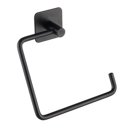 Держатель для туалетной бумаги Delphinium B6445P-6 металл черный (101187) акриловый блестящий держатель бейджа в форме мешка крови