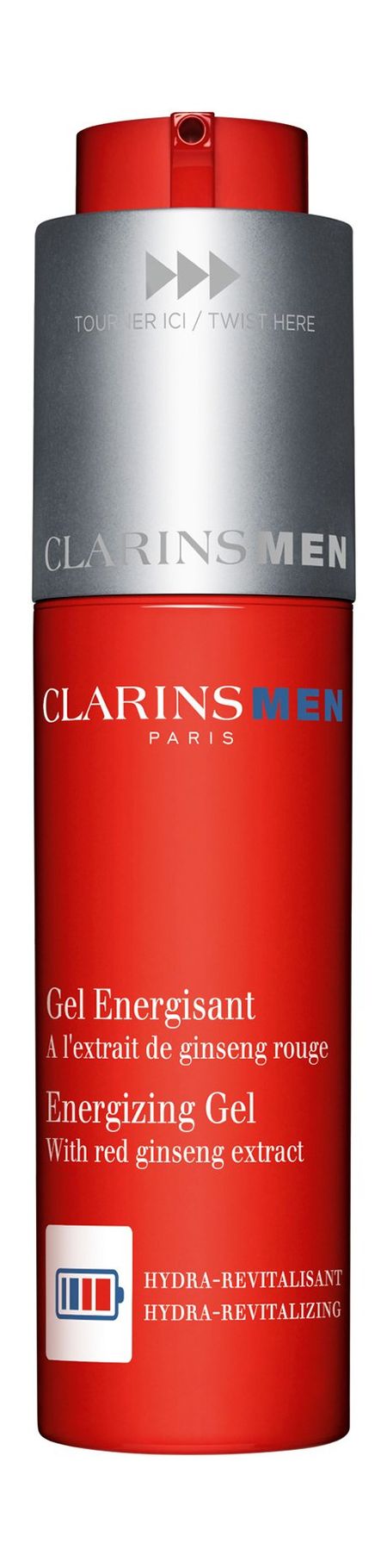 Clarins Men Energizing Gel комплекс для энергии с женьшенем energy complex urban formula урбан формула капсулы 60шт