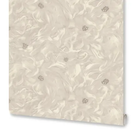 Обои флизелиновые Euro Decor Mia бежевые 1.06 м ED7303-01