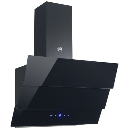 Кухонная вытяжка наклонная MBS Slavia 160 Glass 60 см черная
