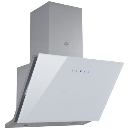 Кухонная вытяжка наклонная MBS Abelia 160 Glass 60 см белая для творчества toyzy техника валяние начальный уровень сова белая