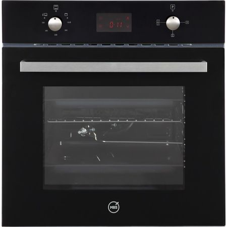 Духовой шкаф газовый встраиваемый MBS DG-602BL 594 мм черный