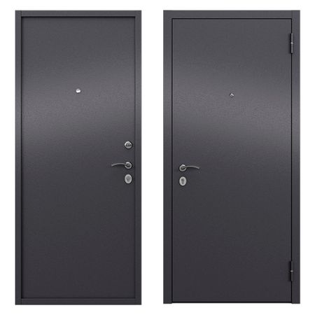 Дверь входная Torex Элегант Стил правая букле графит - букле графит 860х2050 мм