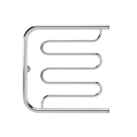 Полотенцесушитель водяной Indigo Liana 600х400 мм фокстрот с боковым подключением 500 мм хром