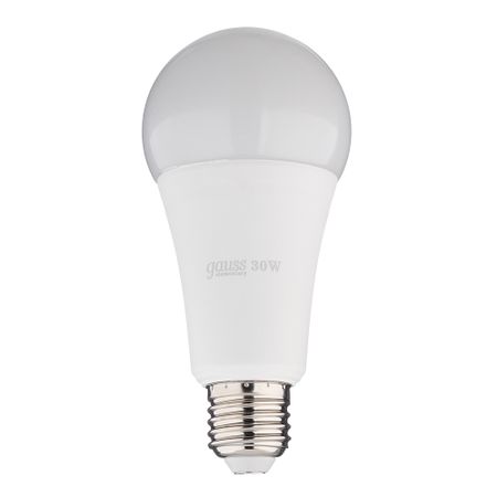 Лампа светодиодная Gauss E27 4100К 30 Вт 2360 Лм 180-240 В груша A67/A70 матовая