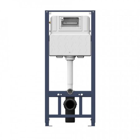 Инсталляция AM.PM Pro для подвесного унитаза пневматическая без кнопки (I012704) инсталляция cersanit link pro для подвесного унитаза без кнопки s in mz link pro