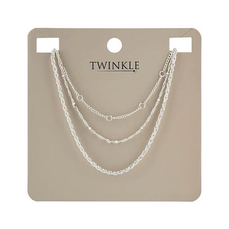 Цепочка TWINKLE Цепочка SILVER 3-IN-1