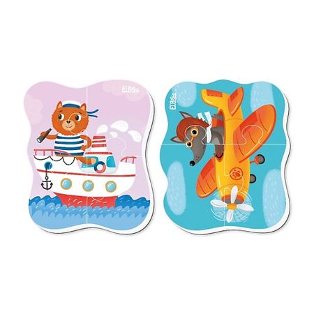 развивающая игрушка EL'BASCO Магнитный пазл для малышей