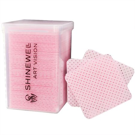 Салфетки для маникюра SHINEWELL Салфетки одноразовые для маникюра и педикюра, пэды одноразовые бамбуковые шпажки для еды zqnycy