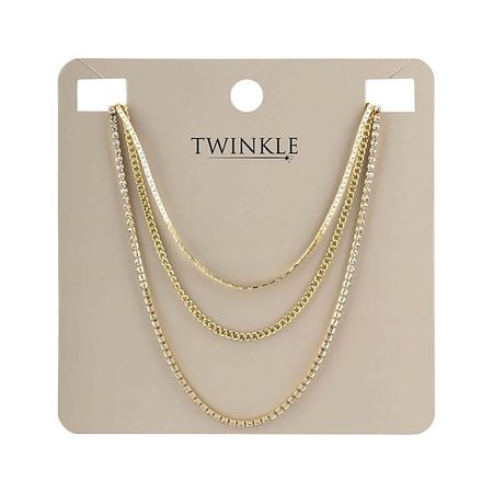Цепочка TWINKLE Цепочка GOLD 3-IN-1 WITH CRYSTALS