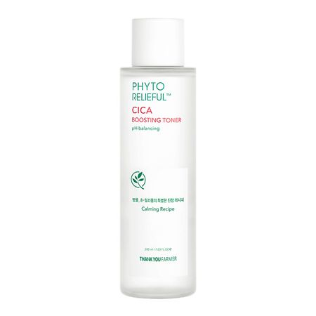 Тонер для лица THANK YOU FARMER Тонер для лица с центеллой азиатской Phyto Relieful Cica Booster Toner booster turbo мини воздуходувка