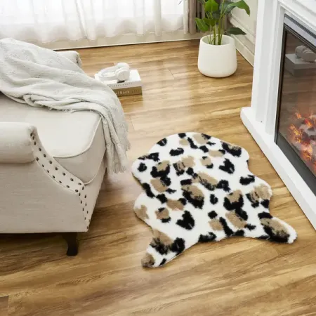 Ковер-шкура Wild 02 60x90 см полиэстер цвет бежевый пеленки хорошка 60x90 см 10 шт