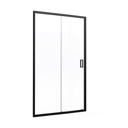 Душевая дверь Domani-Spa DoorCube стекло прозрачное 120х190 см профиль черный 5 мм раздвижная (DS04DCb120L0Cl00.Gt-Black)