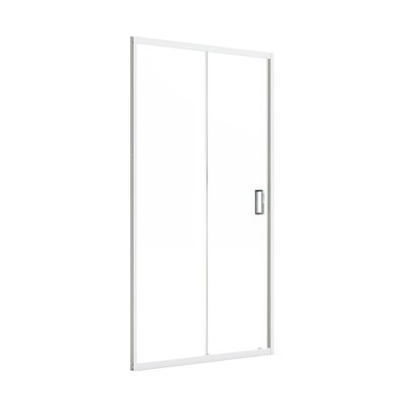 Душевая дверь Domani-Spa DoorCube стекло прозрачное 100х190 см профиль белый 5 мм раздвижная (DS04DCb100L0Cl00.W)