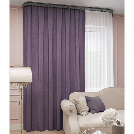 Штора канвас лаванда 150х280 см Legrand Канвас (58091253)