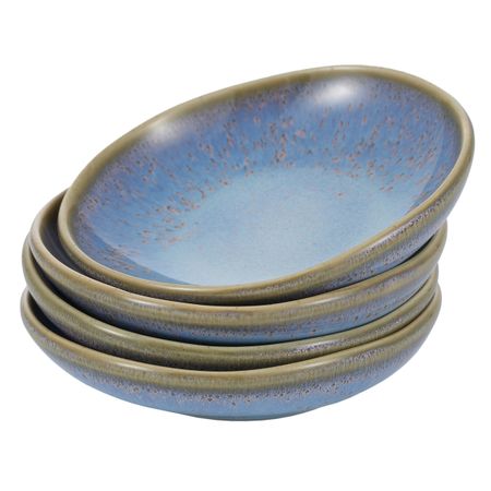 Набор розеток Gipfel Merida 9 см 4шт голубой