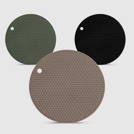 Подставка под горячее Baroness Kitchen силиконовая 17,5 см в ассортименте