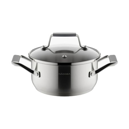 Кастрюля Nadoba Odri со стеклянной крышкой 16 см, 1,4 л