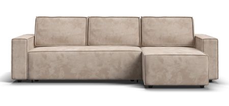 Угловой диван NORD 2.0 Велюр Alkantara пепел томас мор утопия