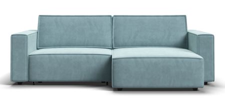 Угловой диван BOSS SOFT MODOOL велюр Monolit аква