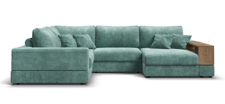 П-образный диван-кровать BOSS MODOOL шенилл Gloss минт