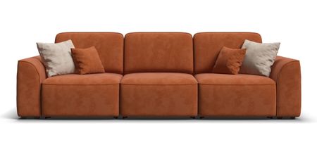 Диван KING MODOOL MAX Велюр Alkantara оранж