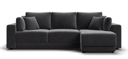 Угловой диван Босс Прайм ХЛ Вельвет CORD графит юлия бузакина ее шикарный босс