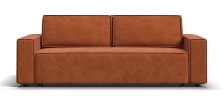 Диван Норд Велюр Alkantara оранж